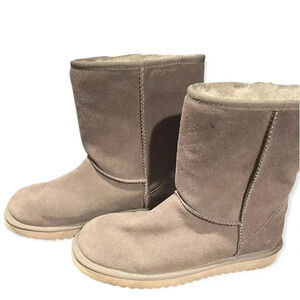 Ugg Koolaburra Gray Suede Boots size 9 NWOT